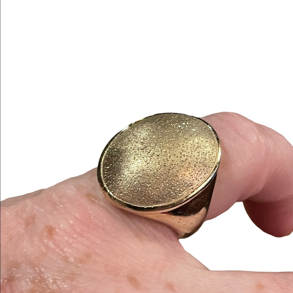 Charles Garnier Retired 18k 925 Sterling domes statement ring “Constellation”